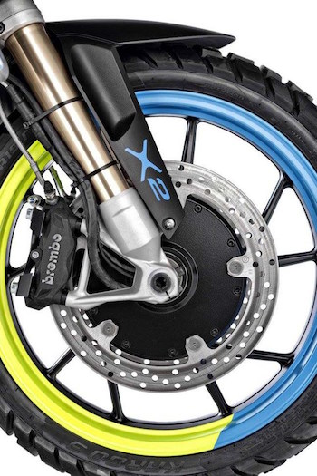 Illustration for article titled This Company Will Build You A Kickass Hybrid Two-Wheel Drive BMW Adventure Bike